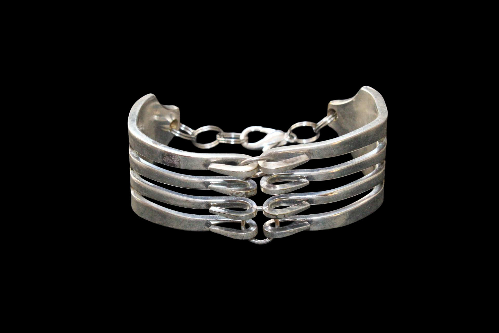 CGW SOLDERED FORK BRACELET #100