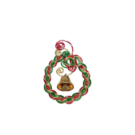 WOODS Wire Wreath Ornament