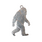 Bigfoot, Sasquatch Pewter Ornament