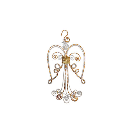 WOODS Wire Angel Ornament