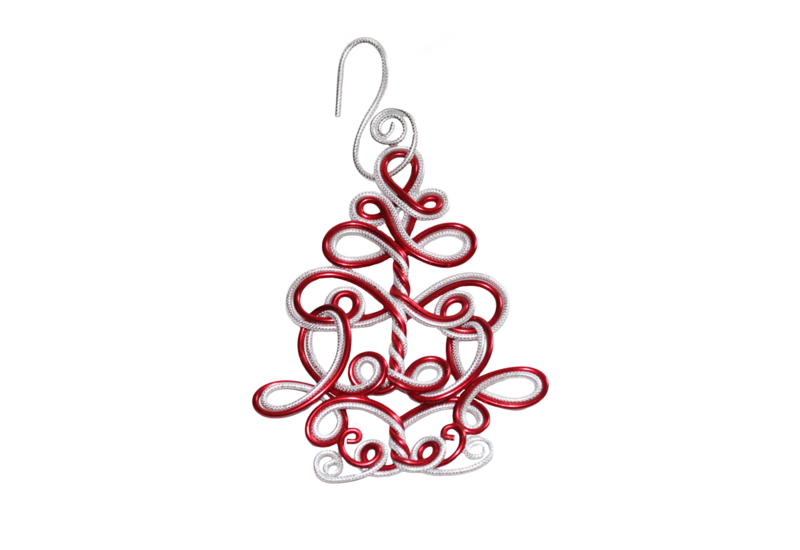 Wire Tree Ornaments - Thumbnail 4