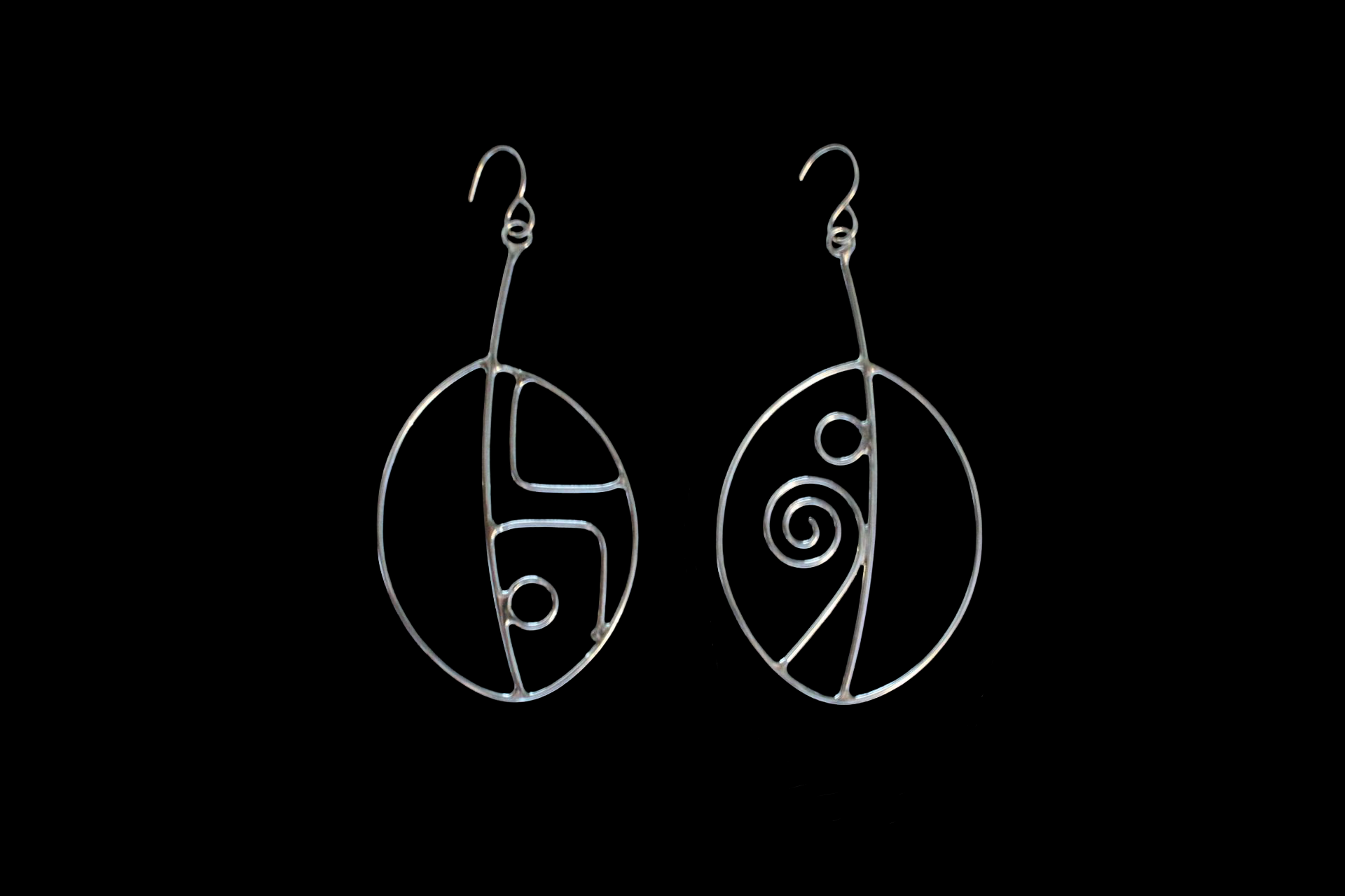 DRUSS SILVER EARRING #E273