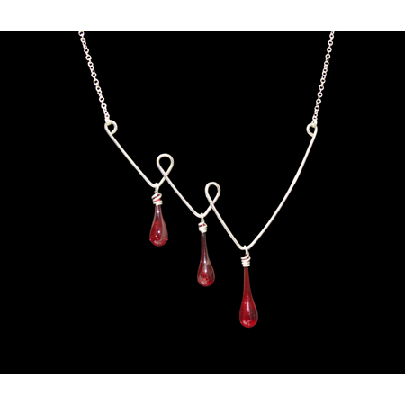 SUNDROP Asymmetric Valley Necklace