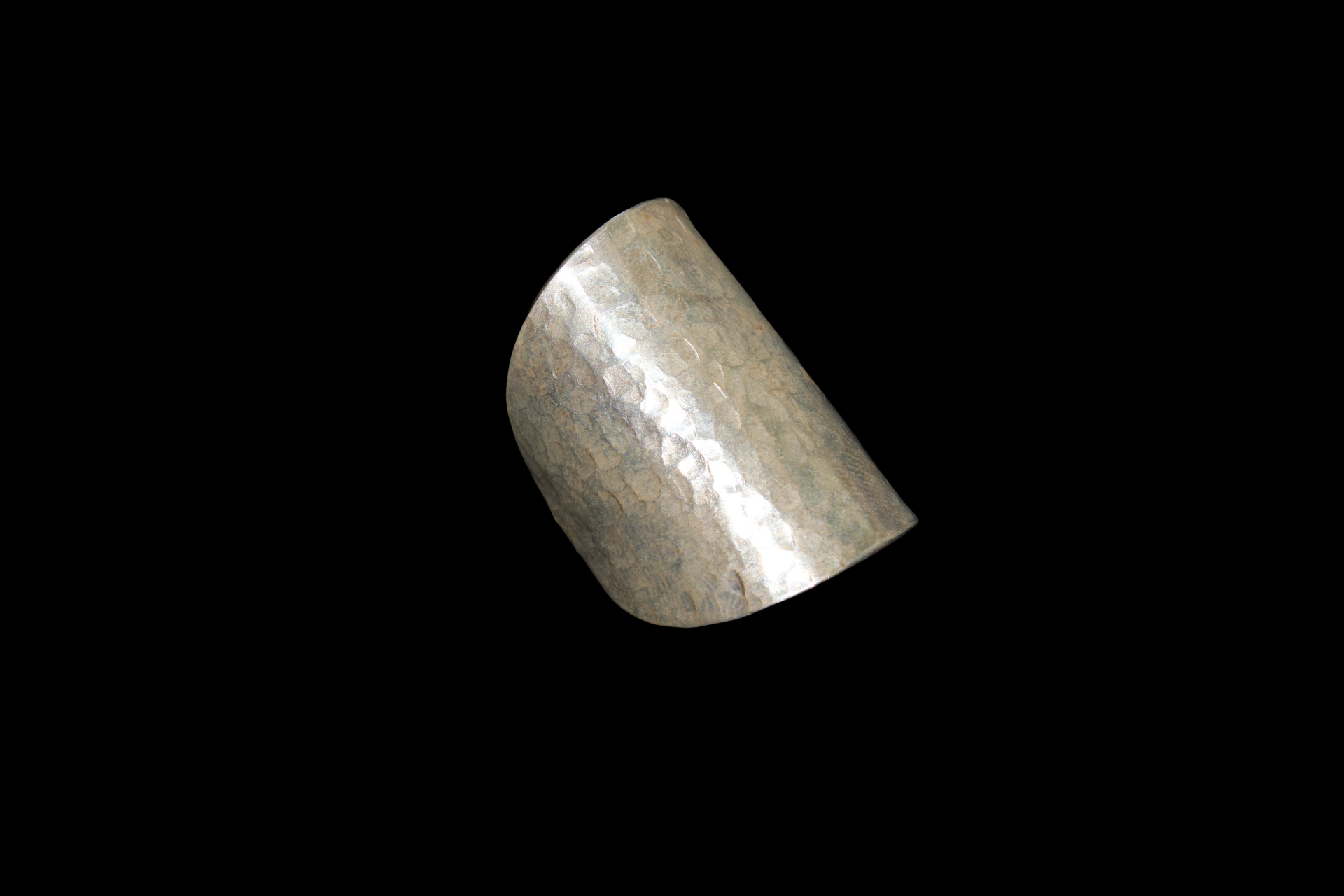 CGW BABY SPOON RING HAMMERED #1321