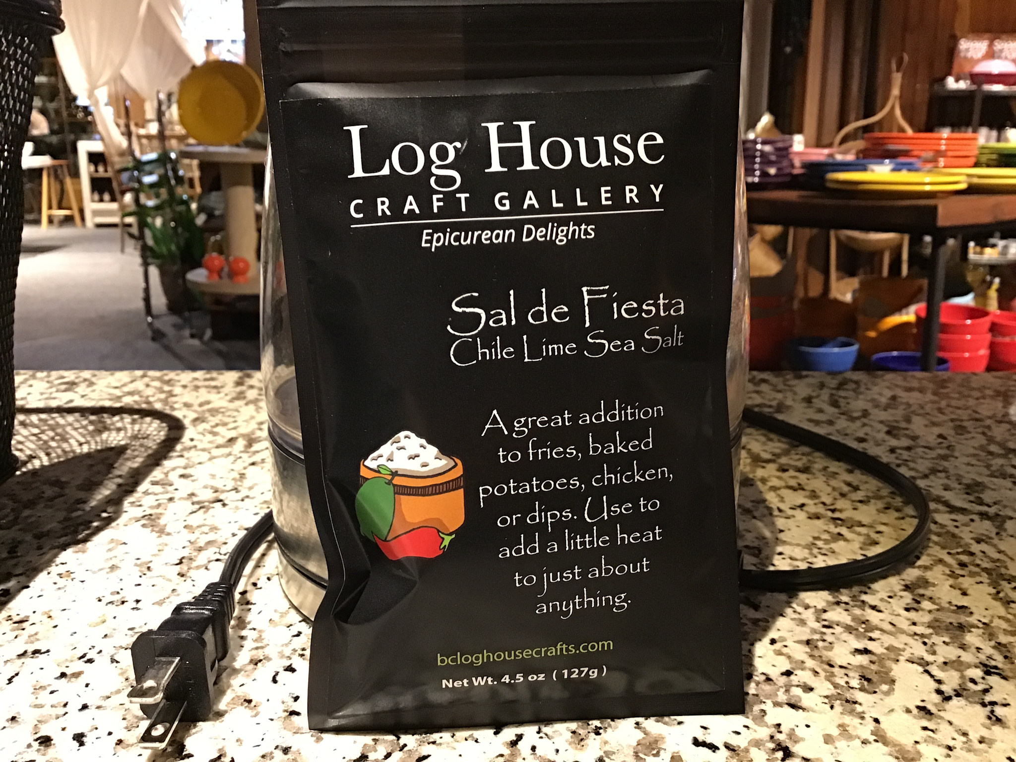 LOGHSP Sal de Fiesta Chile Lime Sea Salt