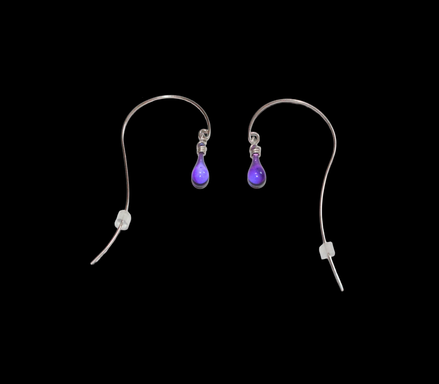 SUNDROP Hanging Vine Earrings Ultraviolet