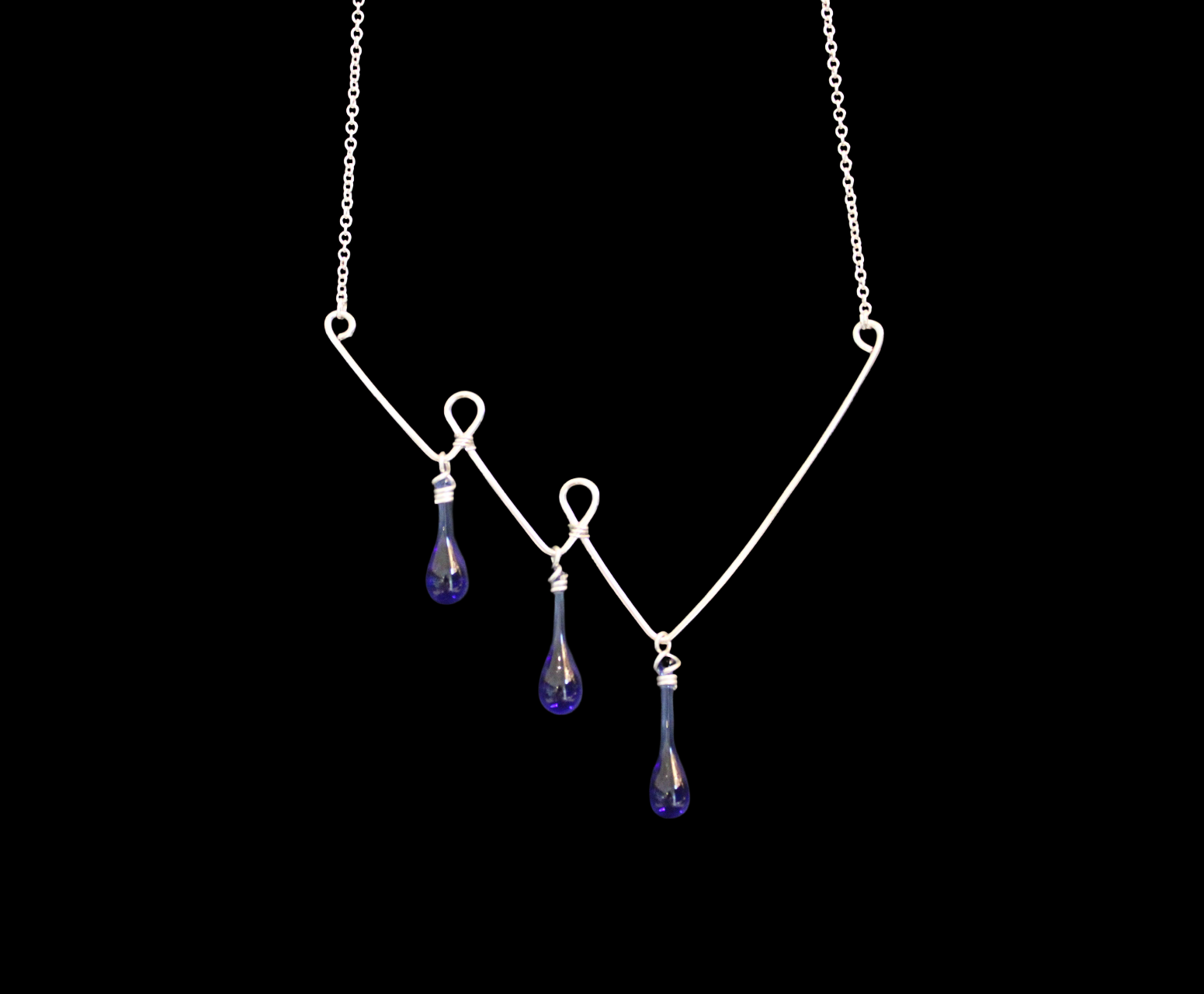 SUNDROP Asymmetric Valley Necklace