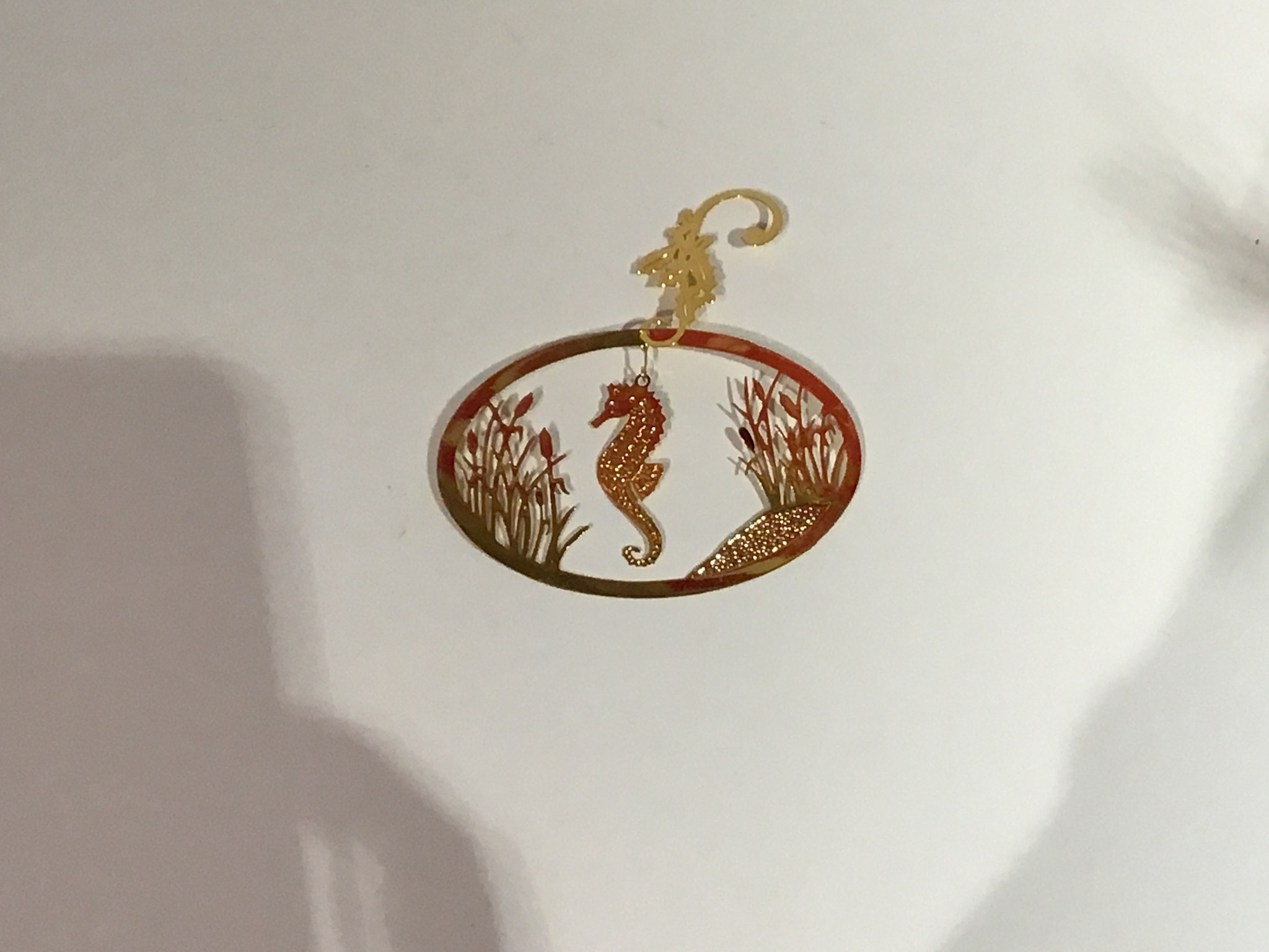 GOOSE Seahorse with Cattails