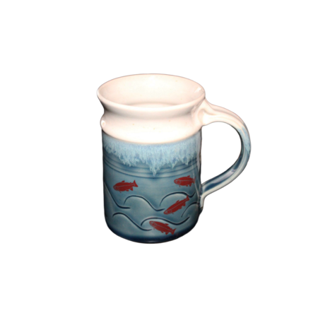 MPLPOT Carved Fish Mug