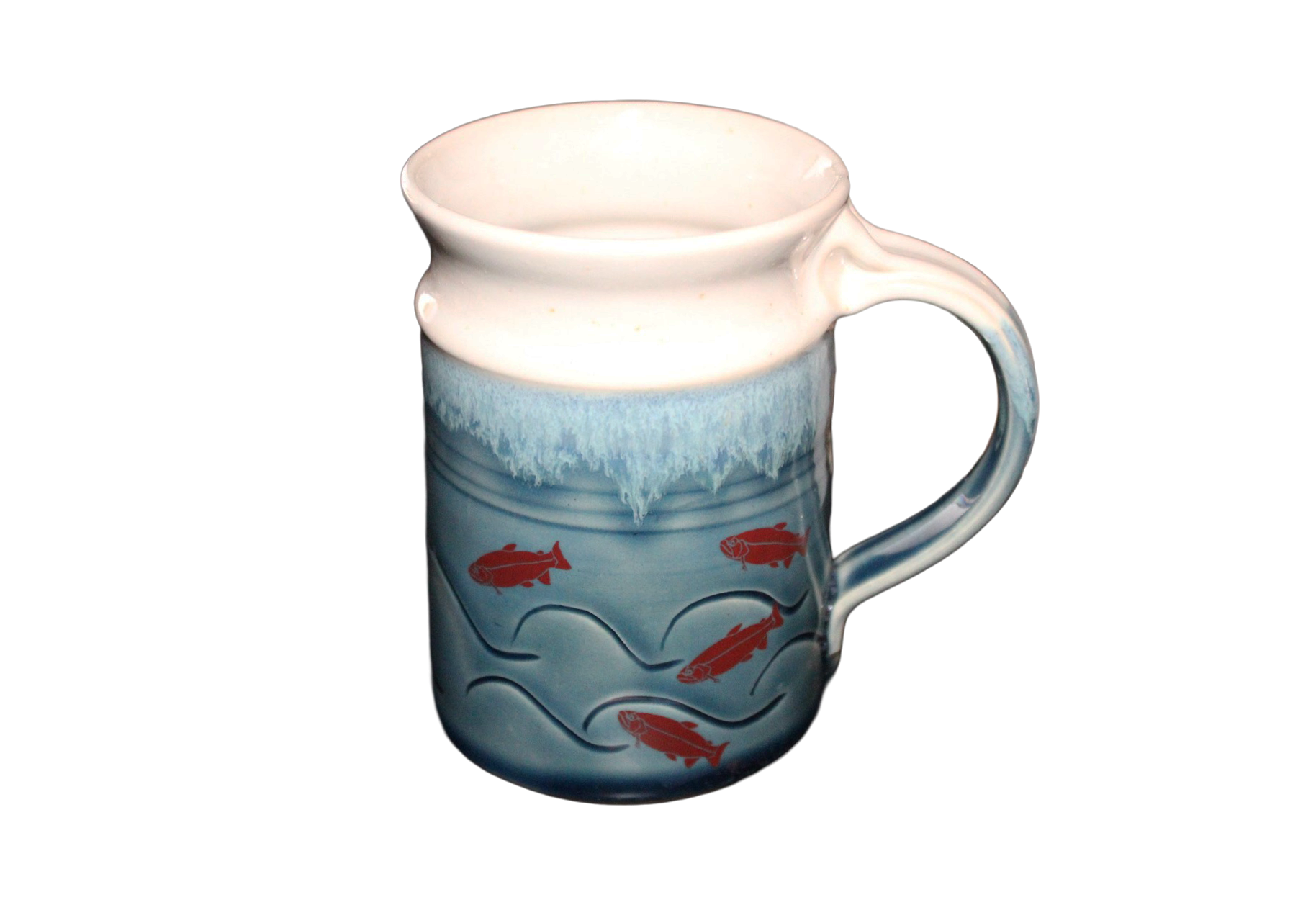 MPLPOT Carved Fish Mug