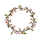 ELEGA Leaf and Berry Wreath, Painted, small