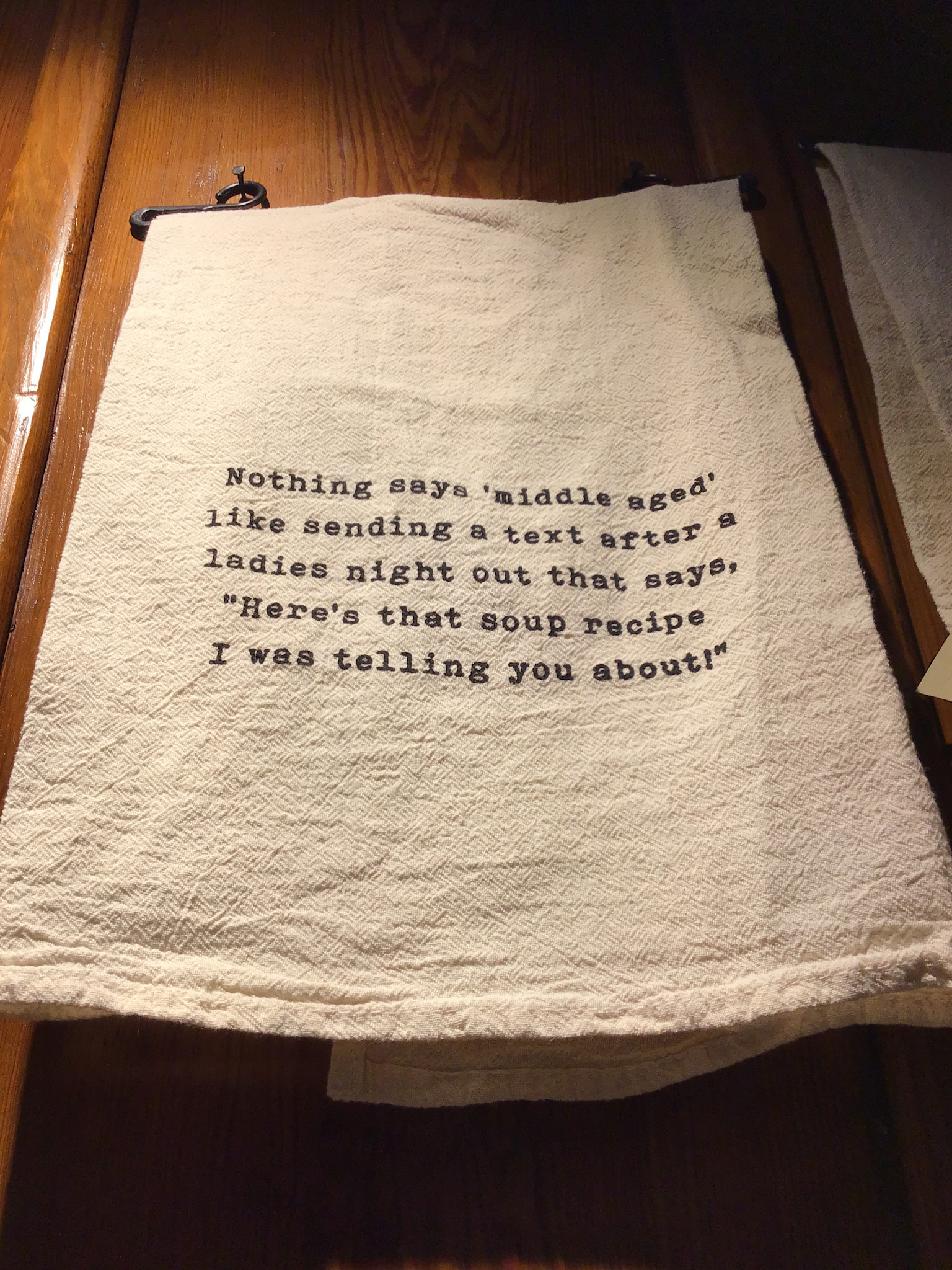 ellem Tea Towel Soup Recipe