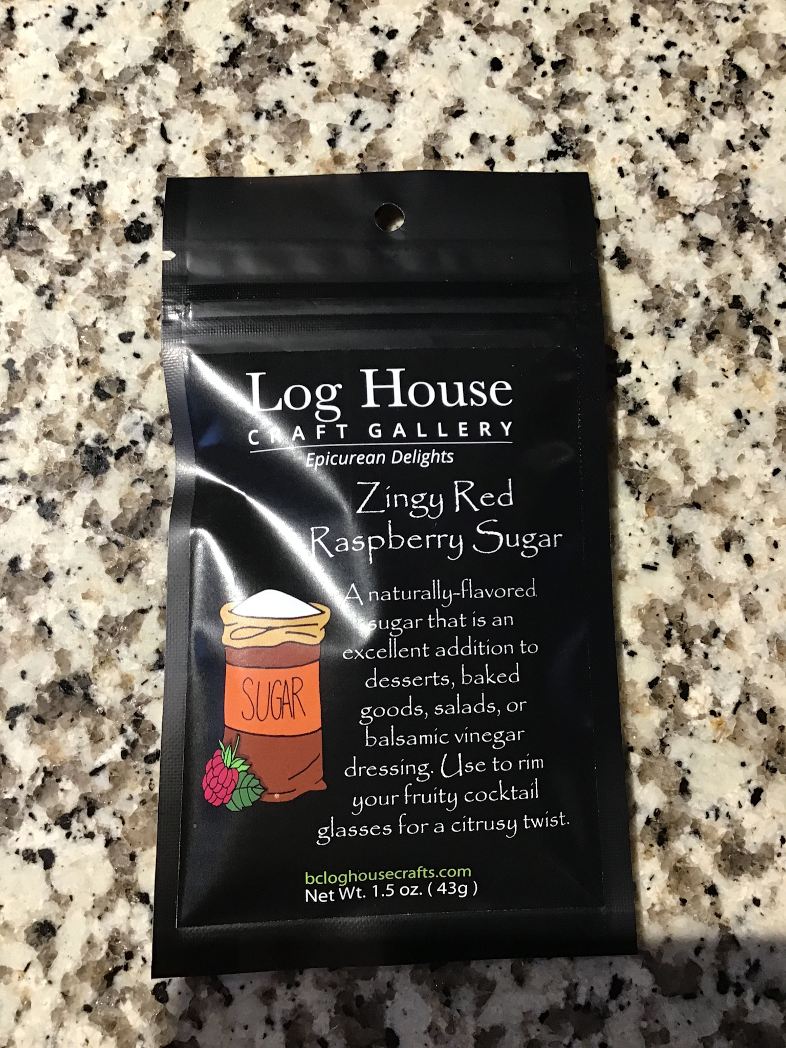 LOGHSP Zingy Red Raspberry Sugar