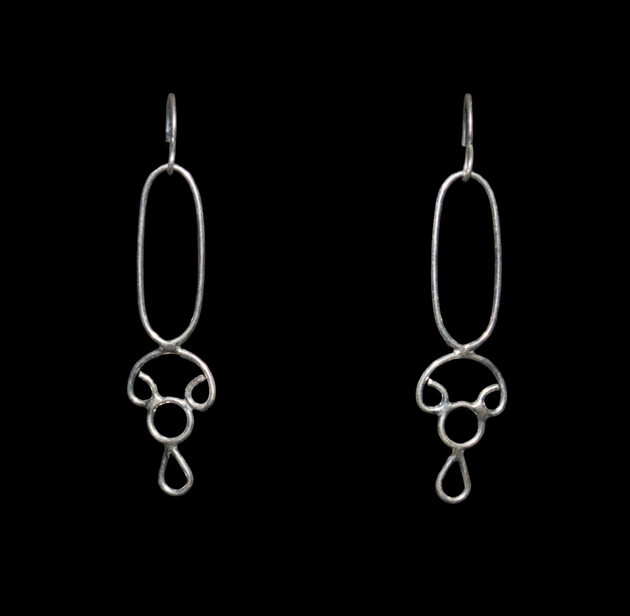 DRUSS SILVER EARRING #E90