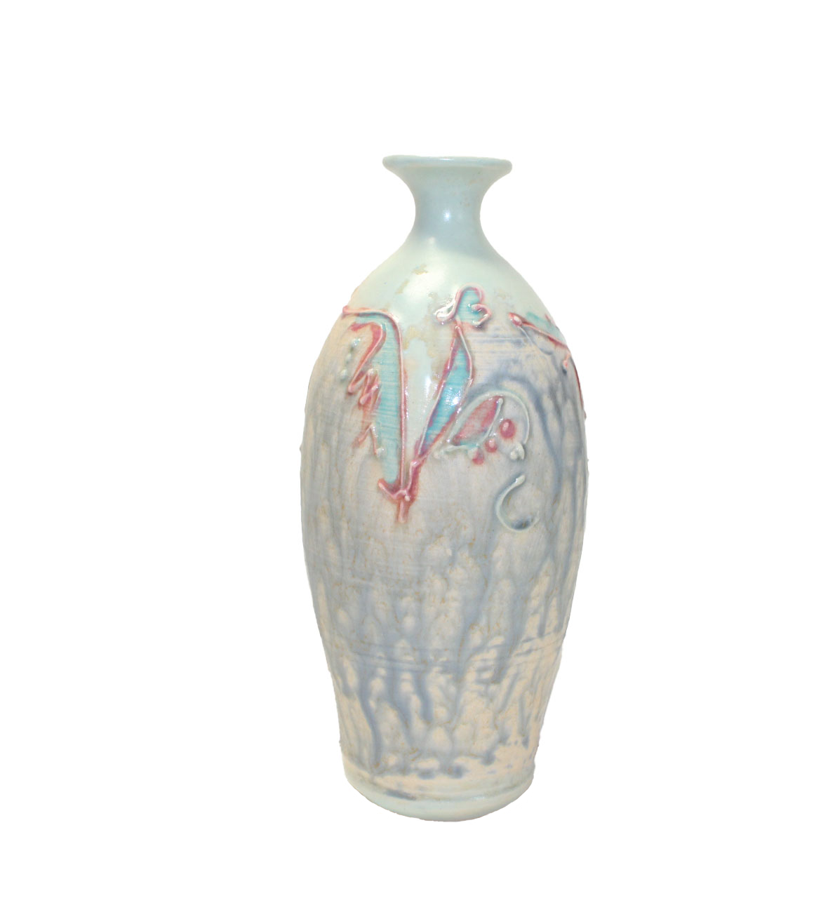 EARTHT Vase, slip trail