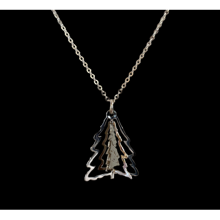 GOOSE Dimensional Tree Necklace