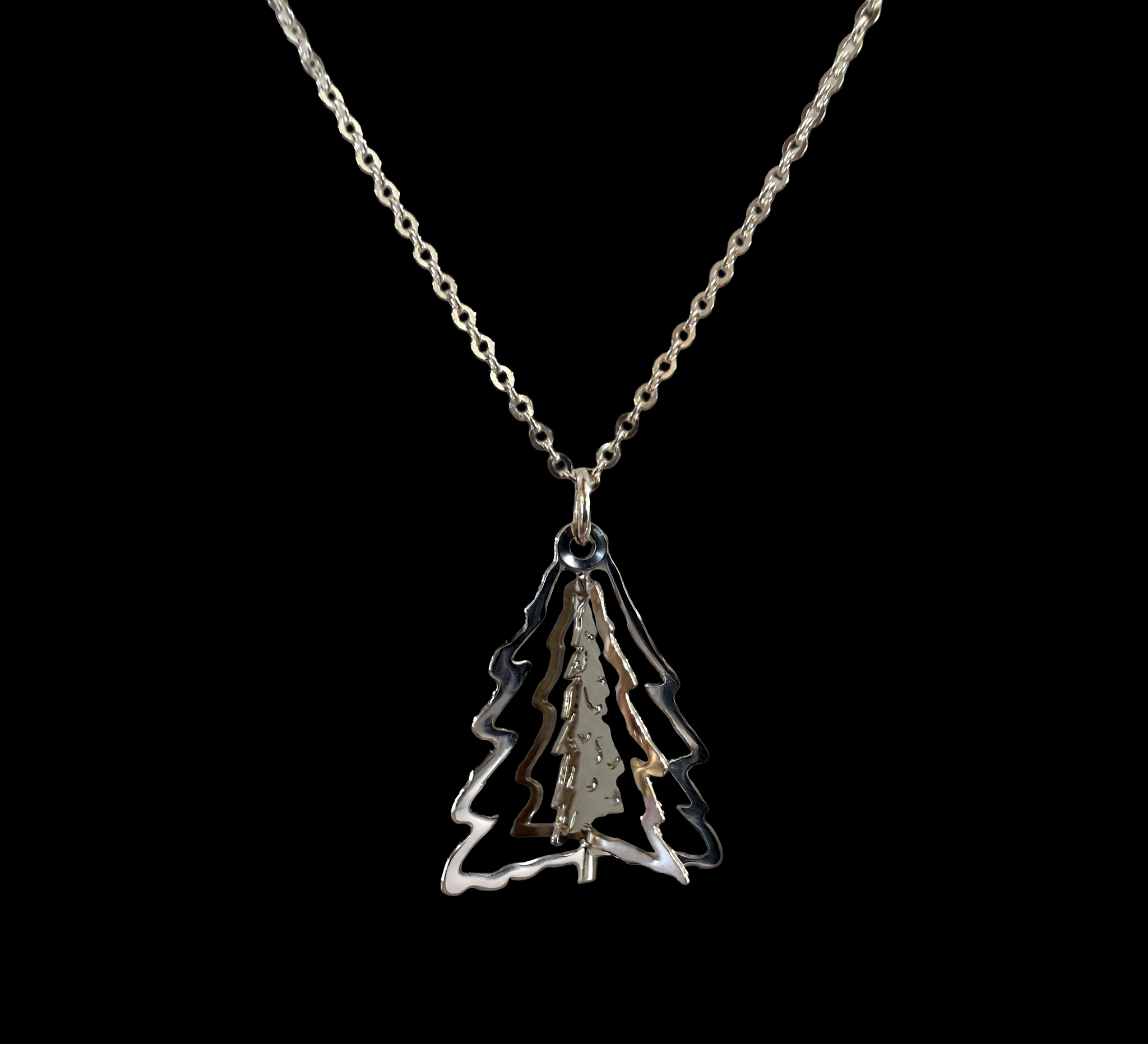 GOOSE Dimensional Tree Necklace