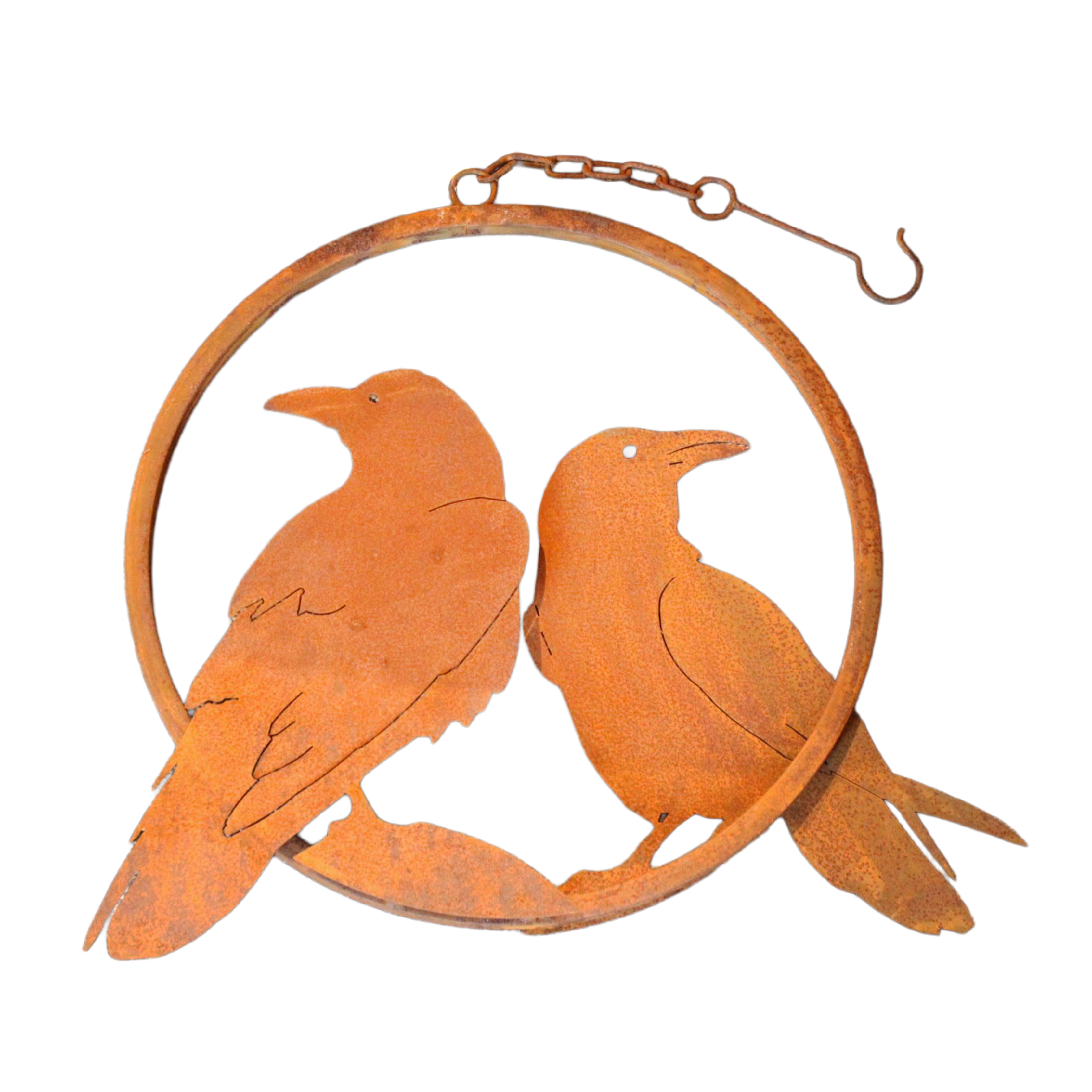 Dual Raven Rings Double Raven Ring - Log House Craft Gallery