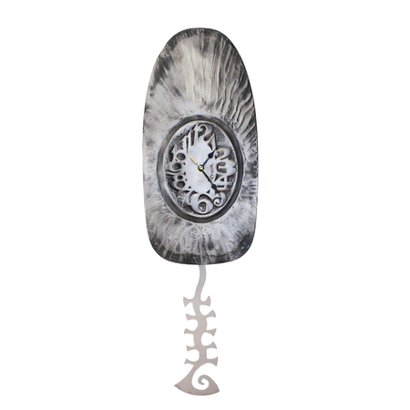 DRUMM OVAL CLOCK WITH PEND