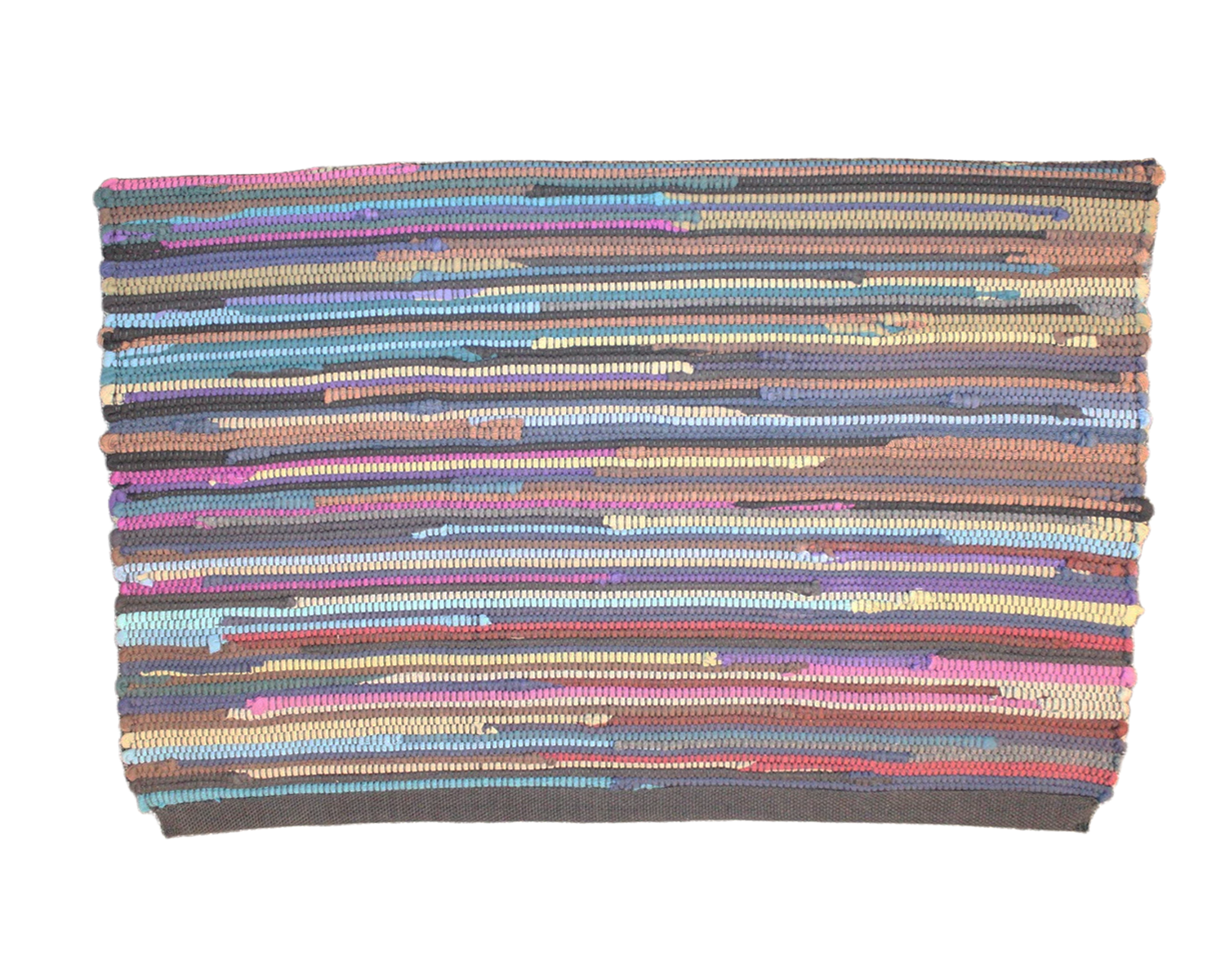 APCRAFT Rug black, dark earthy tones