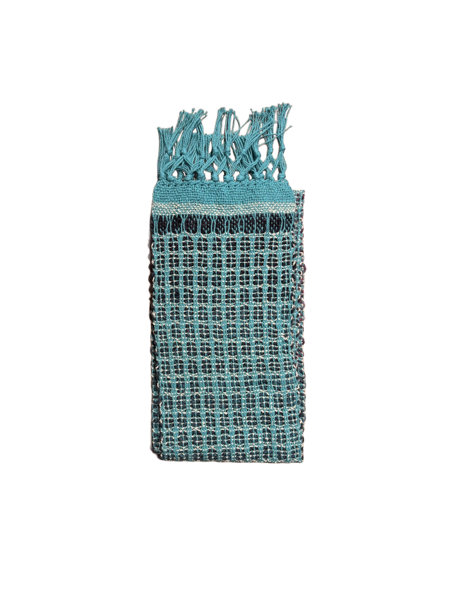 APCRAFT Scarf turquoise black