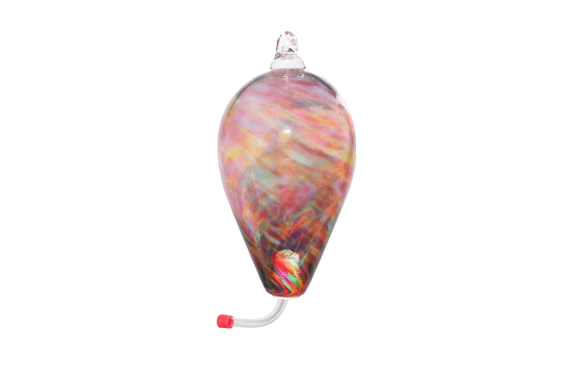 SUPER Glass Hummingbird Feeder