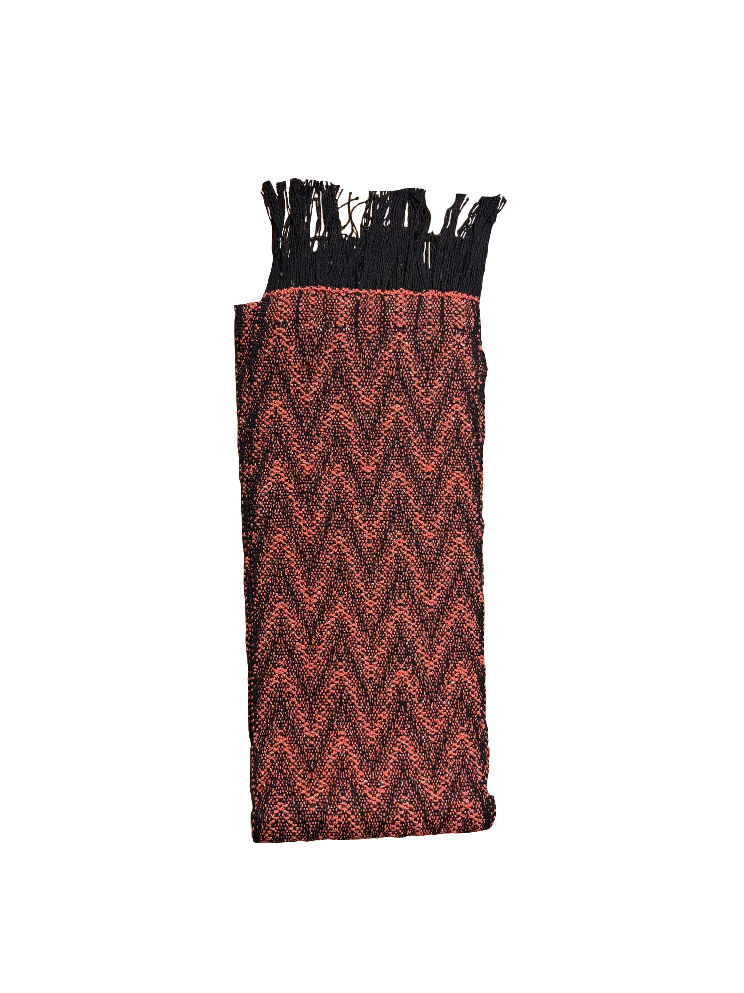 APCRAFT Scarf Dk Pink, black, gold