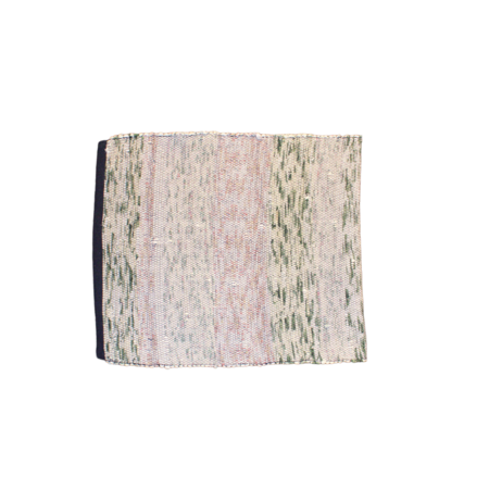 APCRAFT Rug, white, blue, green