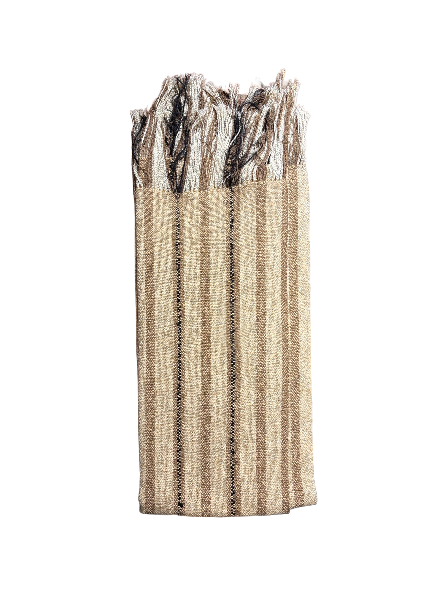 APCRAFT Shawl Tans creams, browns and black