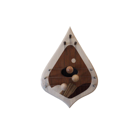 MMW Door Harp, 3 string, Maple Border
