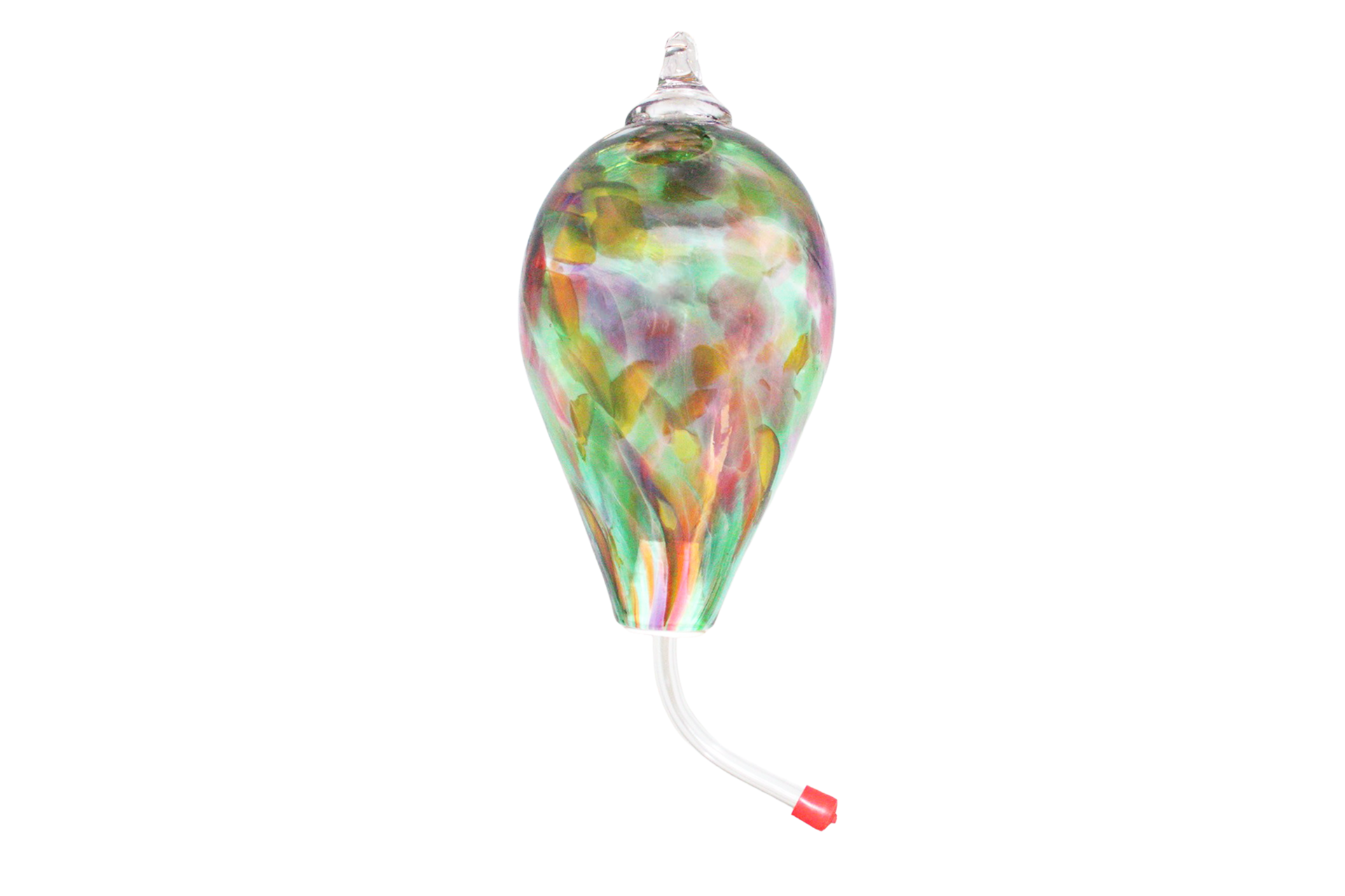SUPER Glass Hummingbird Feeder