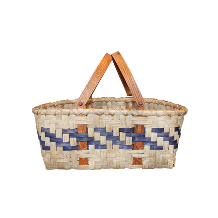 BOUNT medium picnic natural and blue