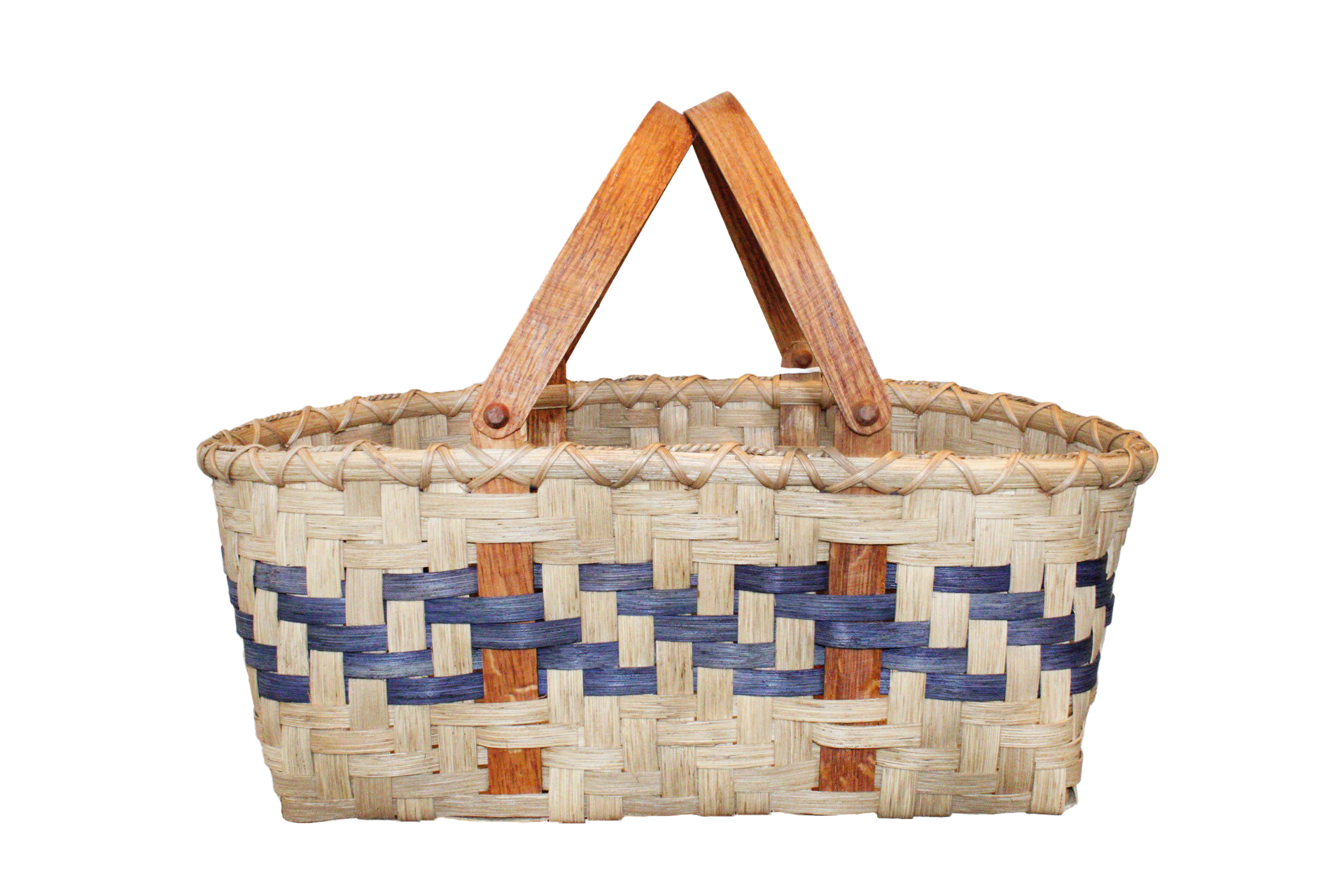 BOUNT medium picnic natural and blue