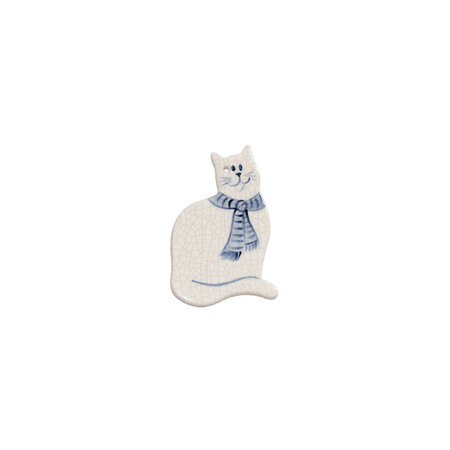 BRICKP Ornament, Cat with Scarf