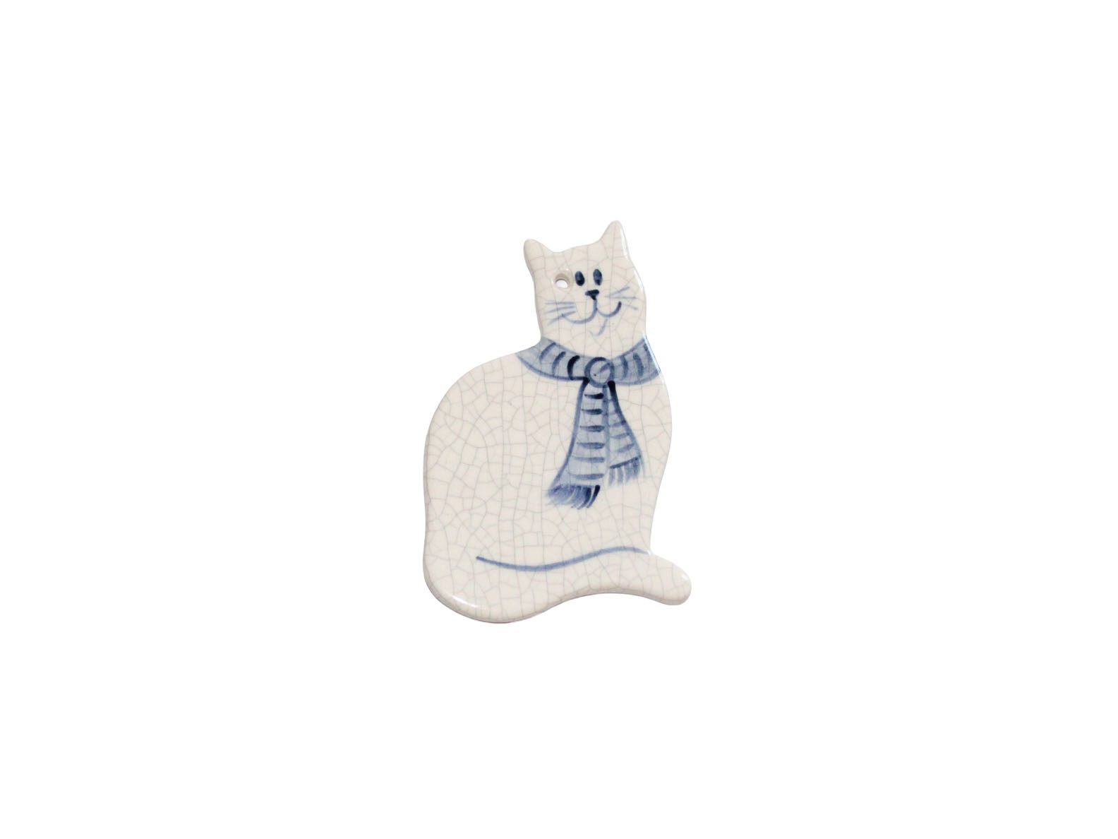 BRICKP Ornament, Cat with Scarf