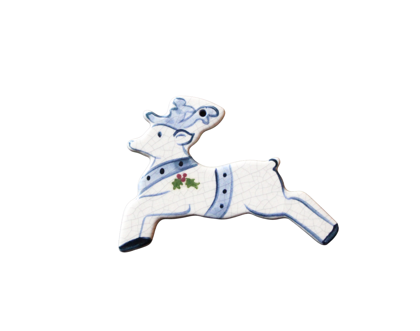 BRICKP Animal, ornament, ceramic Reindeer