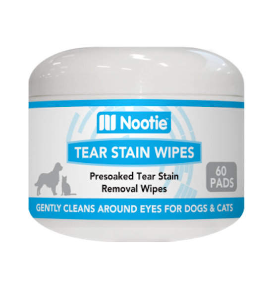 Nootie Wipes Tear Stain 60ct Wholesome Hound