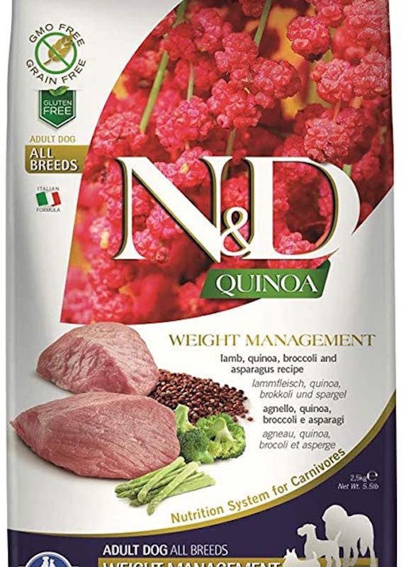 Farmina Farmina GF Weight Mgmt Lamb Quinoa Med/Max 5.5#