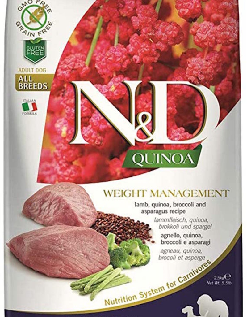 Farmina Farmina GF Weight Mgmt Lamb Quinoa Med/Max 5.5#