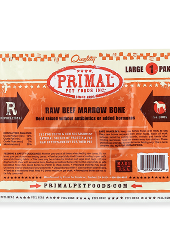 Primal Primal FZN Beef Marrow Bone Single