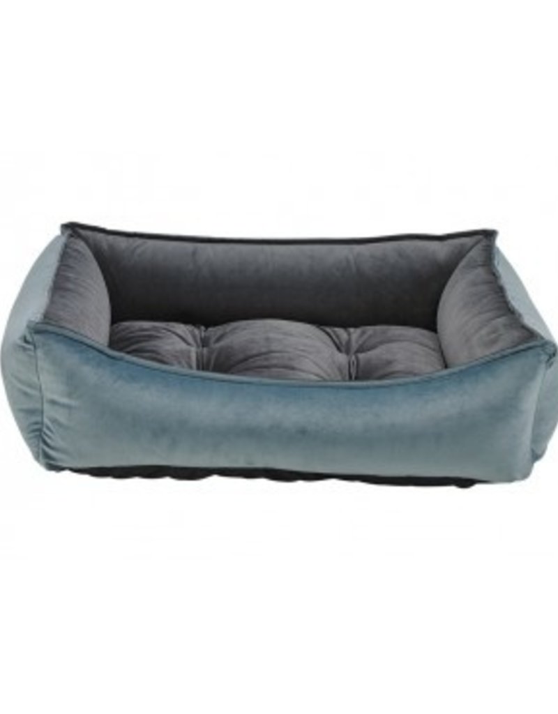 Bowsers Signature Scoop Dog Bed, Signature Noir / Microvelvet / Medium