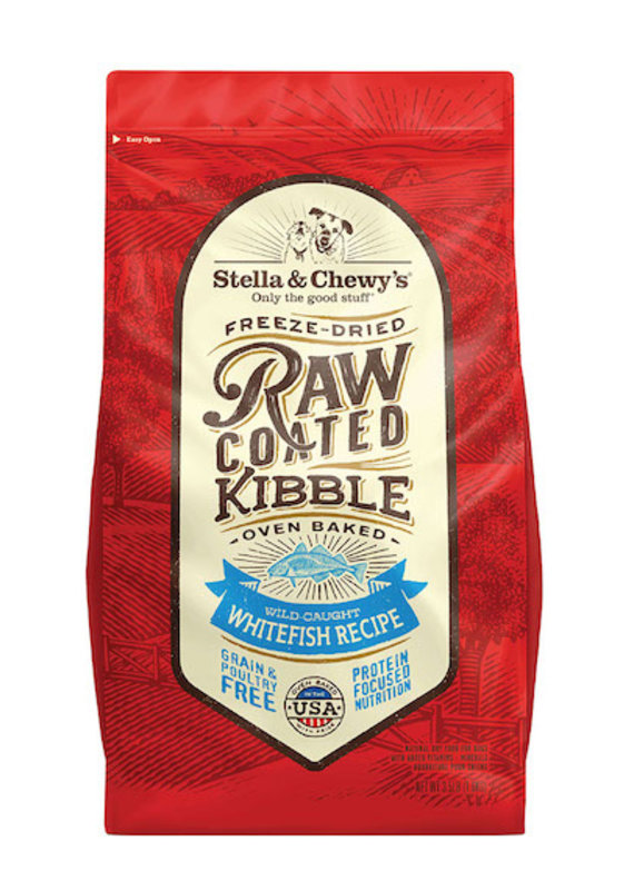 Stella & Chewys Stella & Chewy's Raw Coated Kibble Whitefish