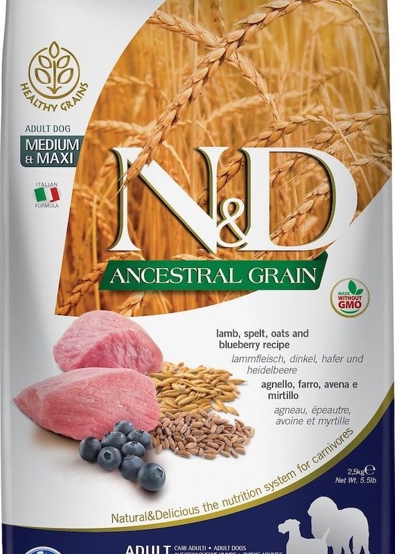 Farmina Farmina AG Lamb Blueberry Med/Max 5.5#