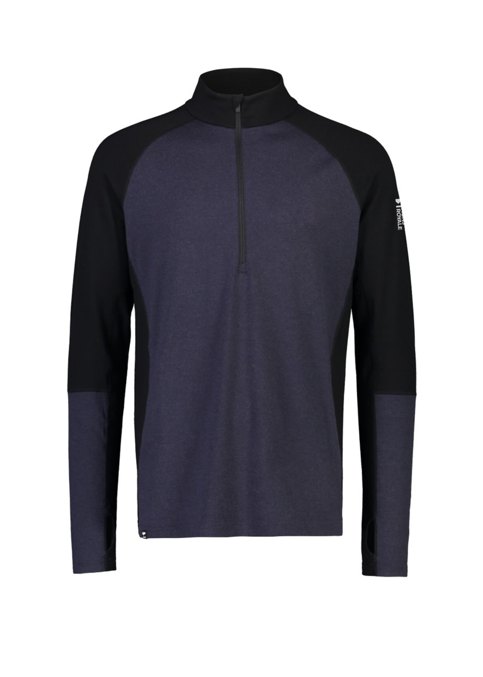 Mons Royale M. Baselayer Half Zip Olympus