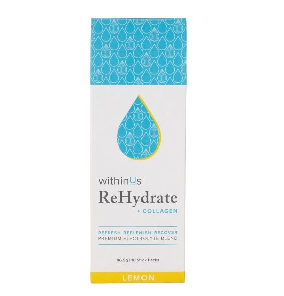 TruMarine - ReHydrate + Collagen Stick Packs - Lemon-1
