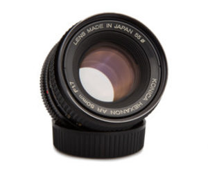 Konica Hexanon 50mm F1.7 Lens for AR - Acme Camera Co.