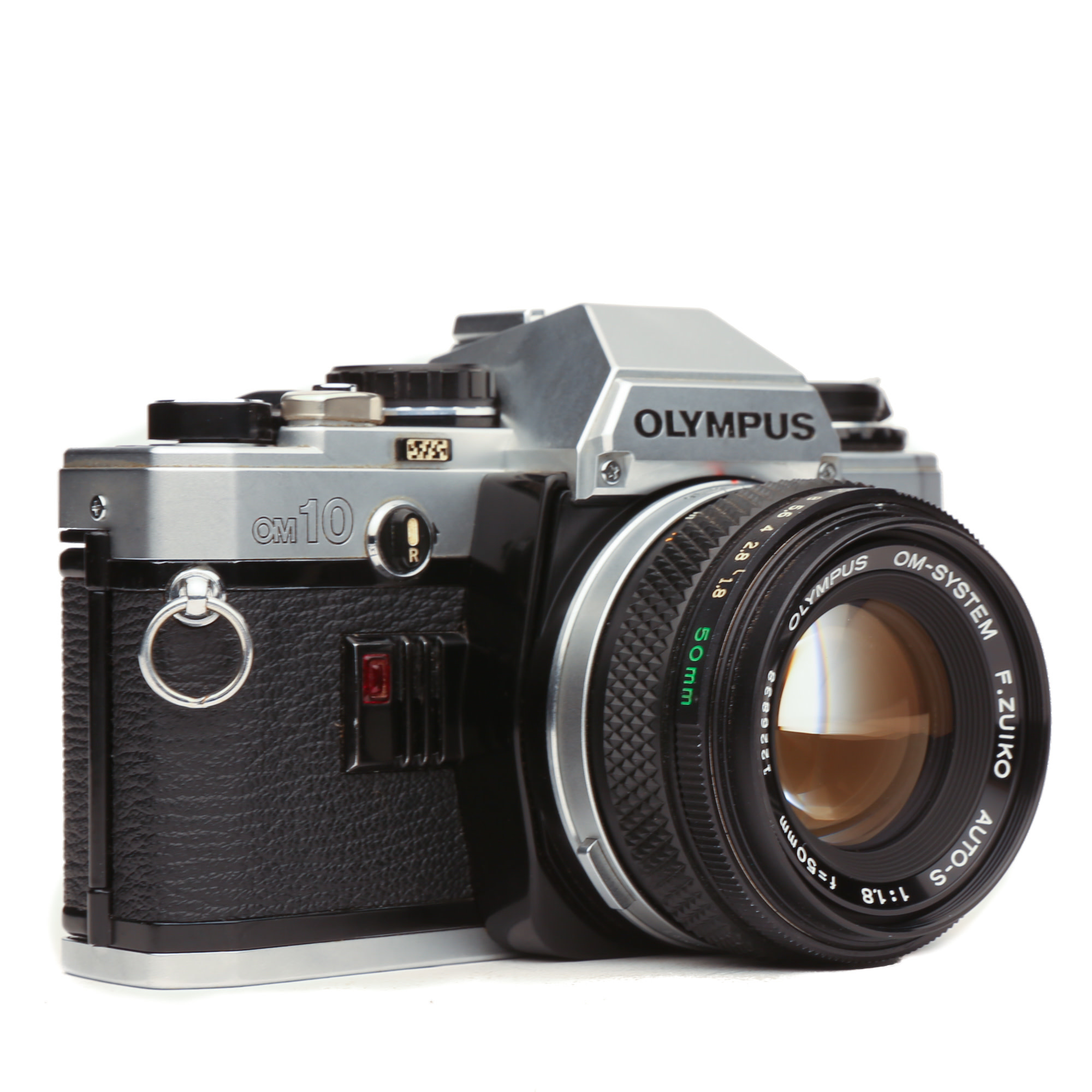 OLYMPUS OM10 35mm SLR Camera W/50MM F1.8 - Acme Camera Co.
