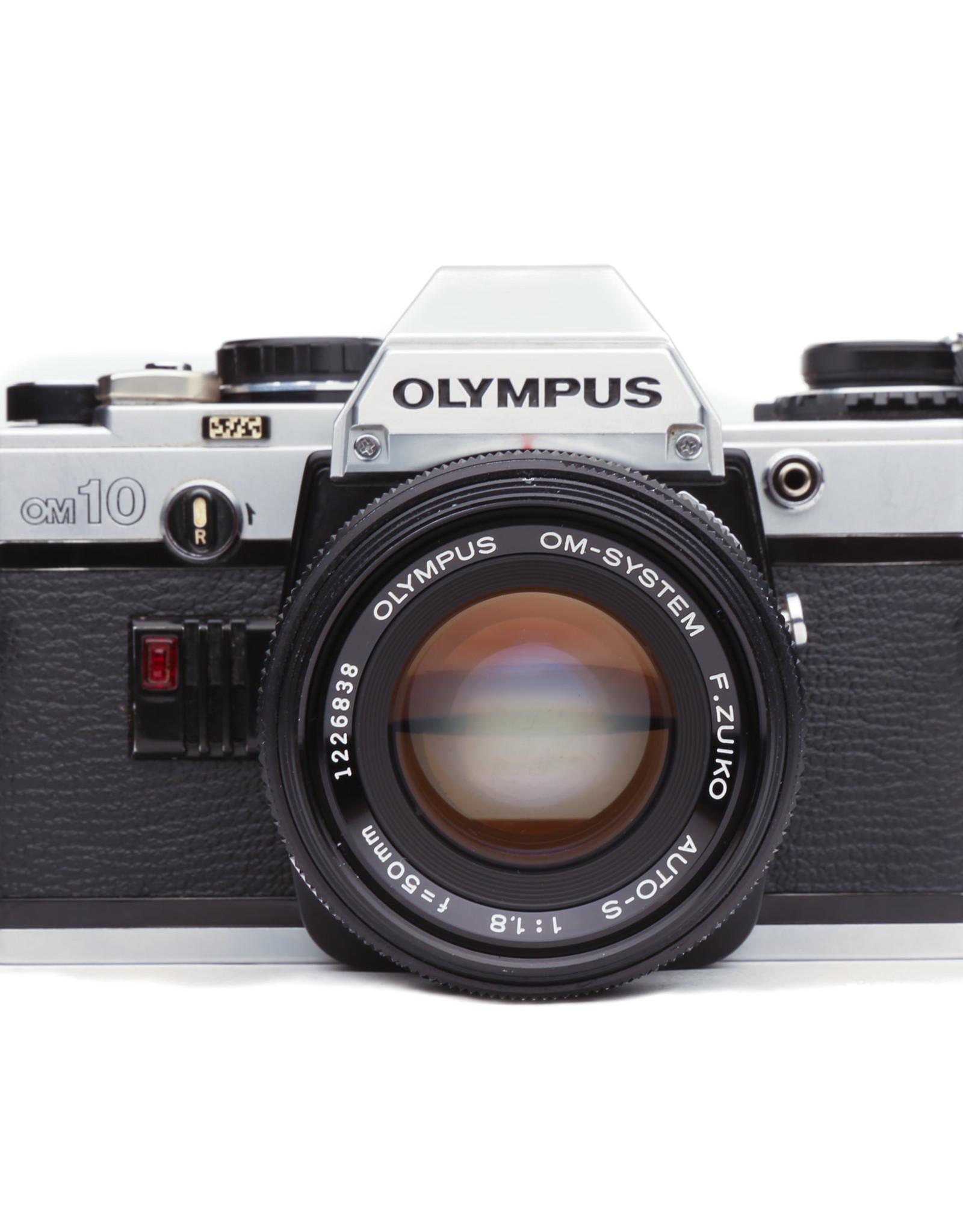 OLYMPUS OM10 35mm SLR Camera W/50MM F1.8 - Acme Camera Co.