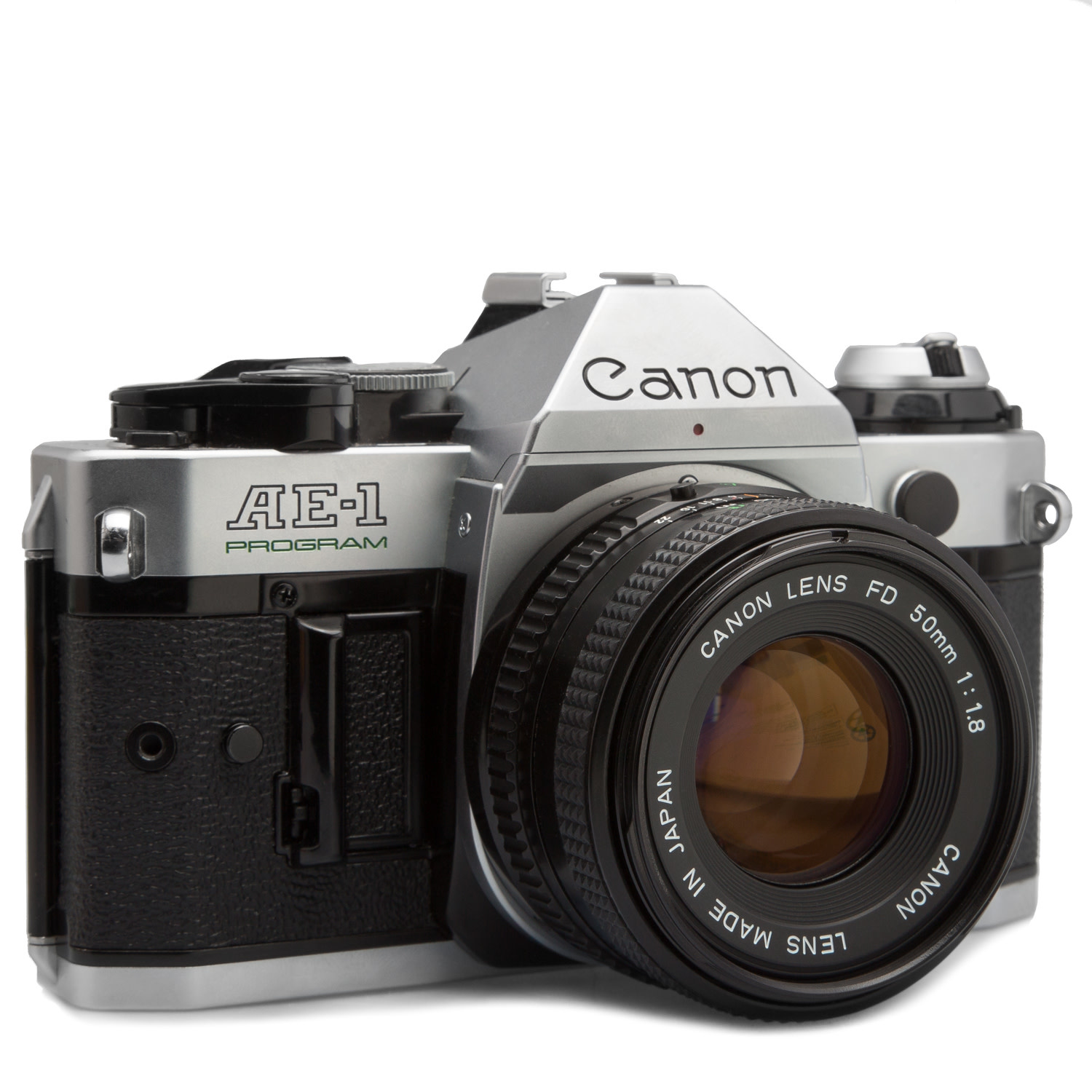 Canon AE-1 Program 35mm SLR w/50mm 1.8 - Acme Camera Co.