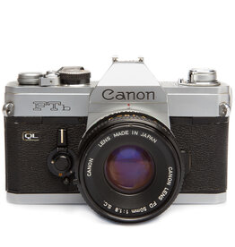 Canon Canon FTB QL 35mm SLR w/50mm f1.8  Lens